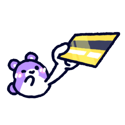 Paying Credit Card Sticker