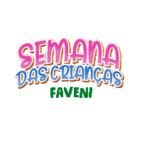 Festa Sticker by Grupo Educacional FAVENI