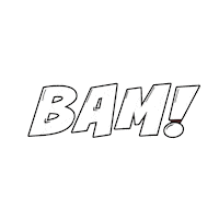 Animation Wow Sticker