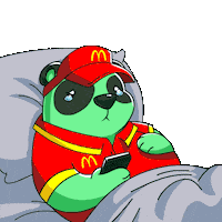 Sad Mcdonalds Sticker by SuperVerse