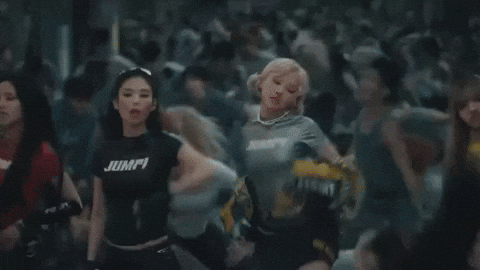 Jump Lisa GIF