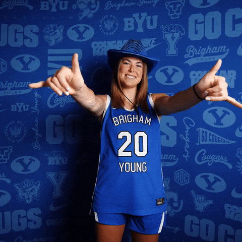 Basketball GIF by BYU Cougars