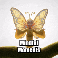 Mindfulness Observation GIF by BuddhaFlyJourney