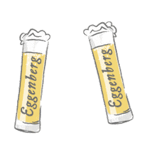 Cheers Bier Sticker by Brauerei Schloss Eggenberg