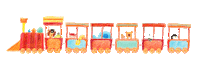 Train Sticker by allthings_hk