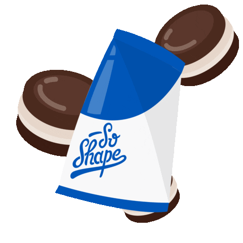 shake milk Sticker by SoShape