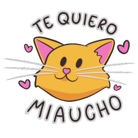 In Love Cat Sticker