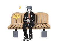 Sleepy Chair Sticker