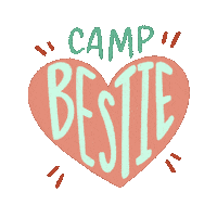 Summer Camp Sticker by Pine Cove