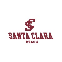 Santa Clara Beach Volleyball Sticker by Santa Clara Broncos
