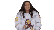 Ice Hockey Asu Sticker by ASUWomensHockey