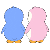 Good Morning Couple Sticker by Pudgy Penguins