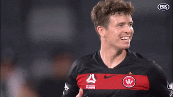 Yelling Western Sydney Wanderers GIF by wswanderersfc