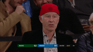 John Mcenroe Wow GIF by NBA