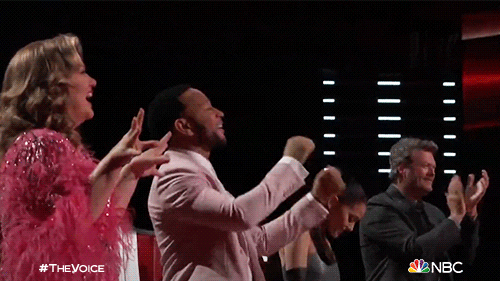 Season 21 Applause GIF by The Voice