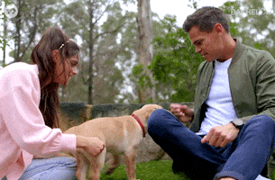 Puppy Puppies GIF by The Bachelor Australia