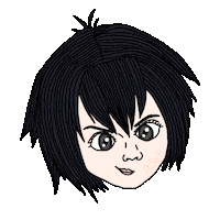 Art Girl Sticker