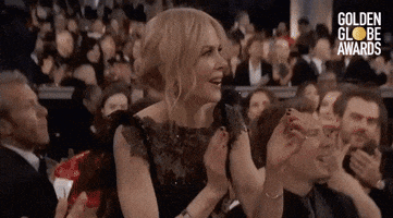 Nicole Kidman Applause GIF by Golden Globes