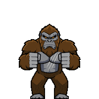 Fight Jump Sticker by Godzilla vs. Kong