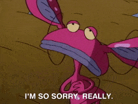 sorry aaahh real monsters GIF
