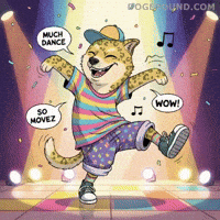 Happy Dance Floor GIF by Doge Pound