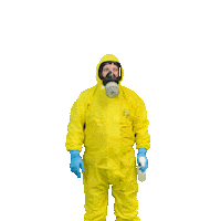 EinEchterTatortreiniger clean spray sauber crime scene Sticker