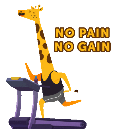 OGirafinha giphyupload gym academia gym time Sticker