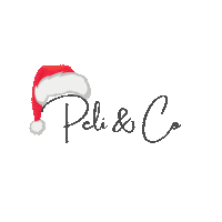 peliandco santa hat peli and co Sticker