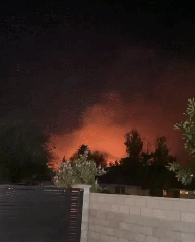 Flames Light Up Night Sky as Deadly Fairview Fire Grows in California