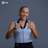 Tennis Yes GIF by WTA