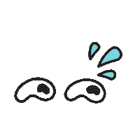 Happy Eyes Sticker by Bombay Softwares