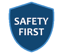 Safety First Sticker by Miha Bodytec Poland