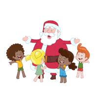 Feliz Natal Hug Sticker by Mundo Bita