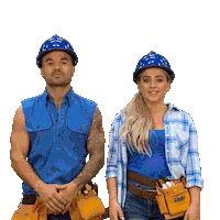 Channel 9 Shrug Sticker by The Block