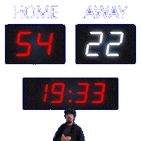 22 Away Sticker