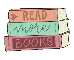Read A Book Sticker by LexiMayde