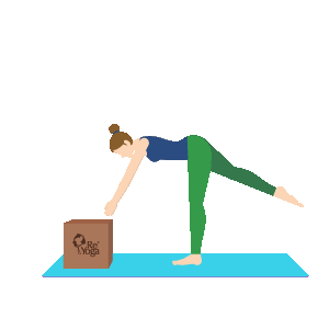 Yoga Pose Sticker by ReYoga