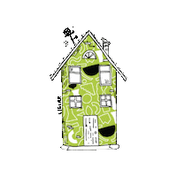 Home House Sticker by Liblab