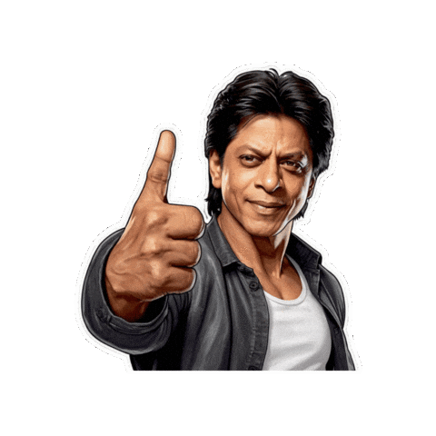 Shahrukh Khan Love Sticker