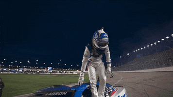 Kyle Larson Celebration GIF by NASCAR