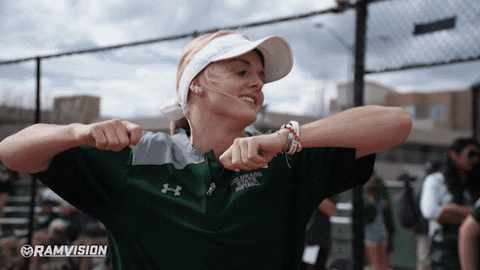 csurams giphyupload softball rams csu GIF
