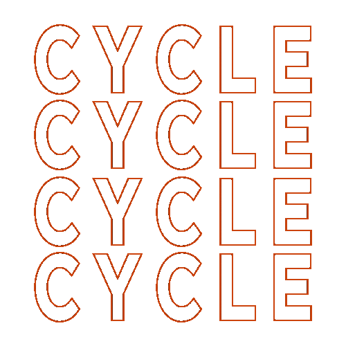 spin cycle Sticker by Studio Three