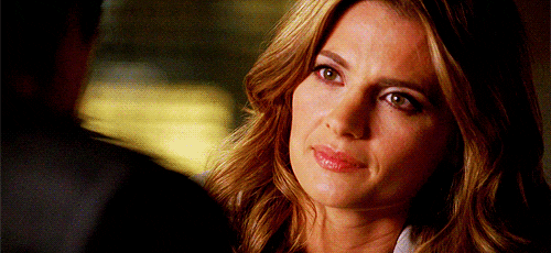 kate beckett castle GIF