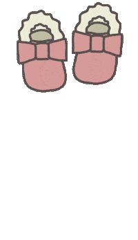 Baby Steps Slippers Sticker by My Baby Factory
