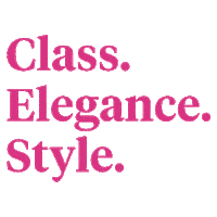 Style Class Sticker by Andrea Carola Apparel