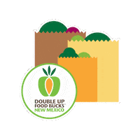 newmexicofarmersmarkets new mexico nm double up double up food bucks Sticker