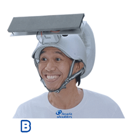 headandshouldersid giphyupload joe shampoo hs Sticker