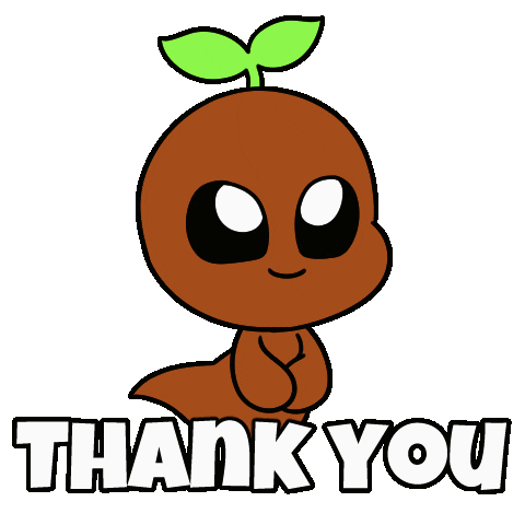 Thank You So Much Sticker by Christophers Genie