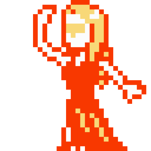 8 Bit Pixel Sticker