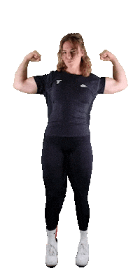 TrainingsStudioNL sport flex muscles arm Sticker